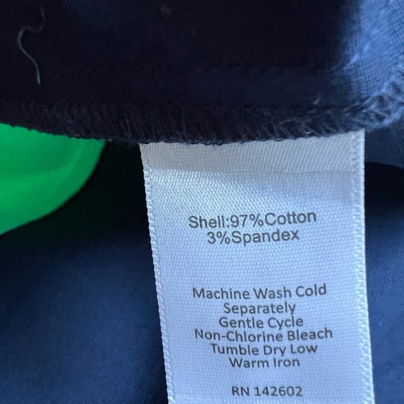 SAIL TO SABLE medium tunic drees mint green and navy - Picture 4 of 4